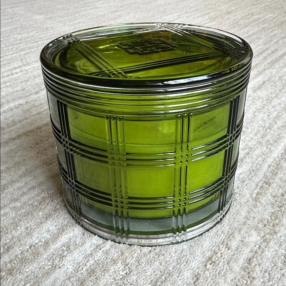 NWT HomeWorx by Slatkin + Co. Golden Bamboo Clarendon Scented Candle 18 oz.